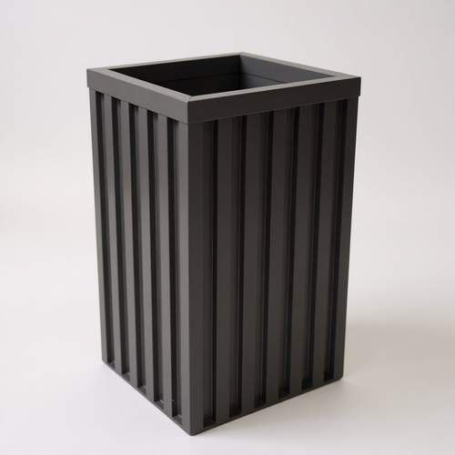 Square Grove Column Planter