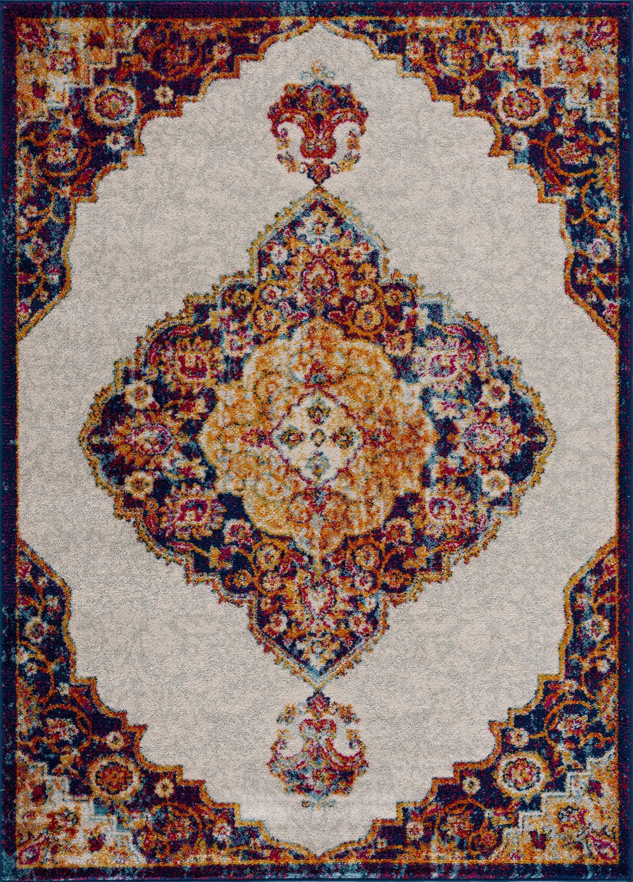 Istanbul Orange Area Carpet - Clearance