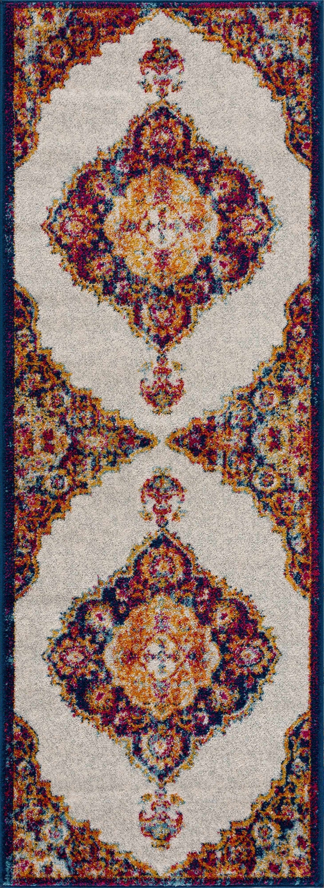 Istanbul Orange Area Carpet - Clearance